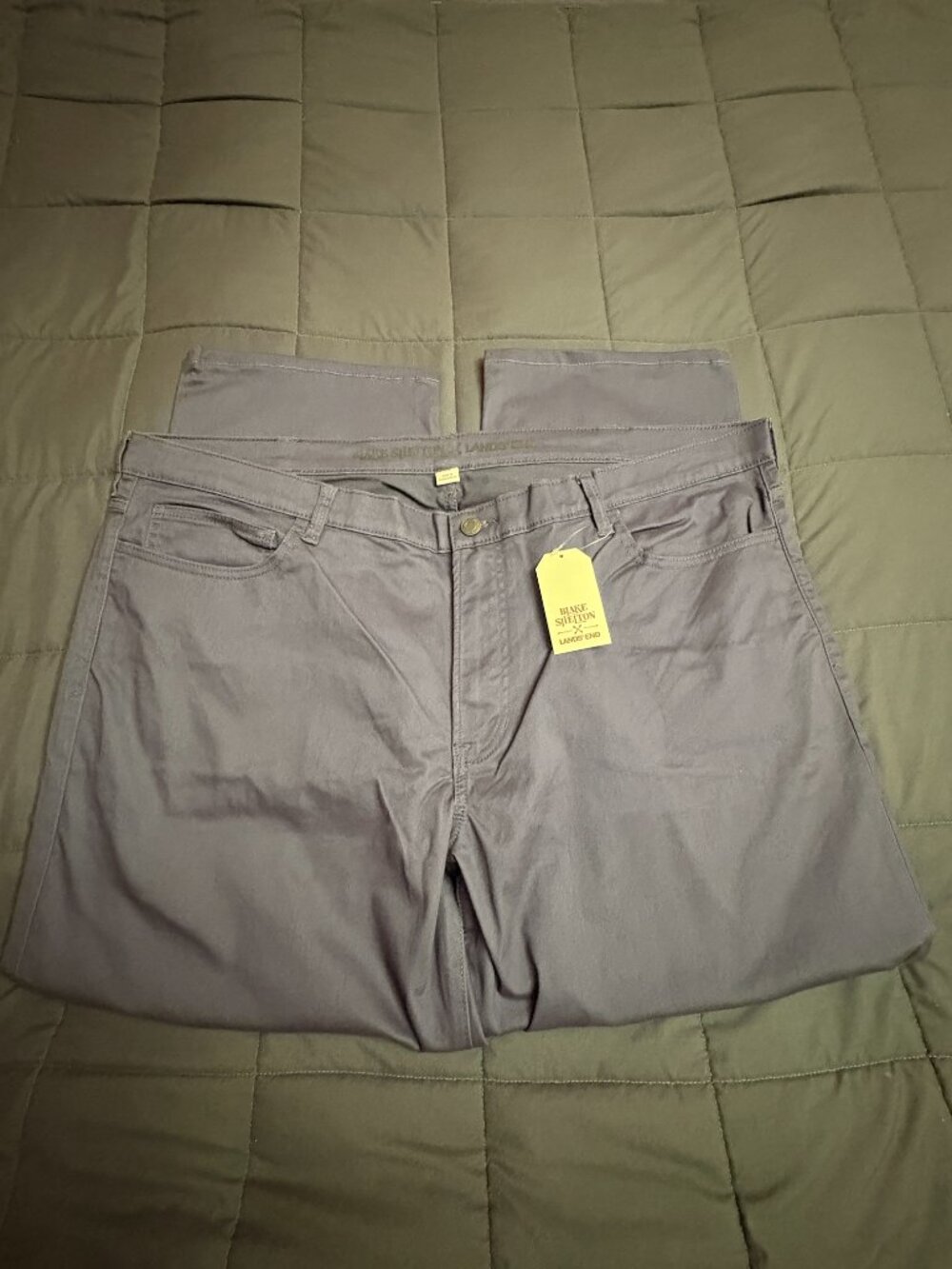 Blake Shelton Flint Blue Hybrid Traditional 5 Pocket Pant - 44 x 26 - NIP